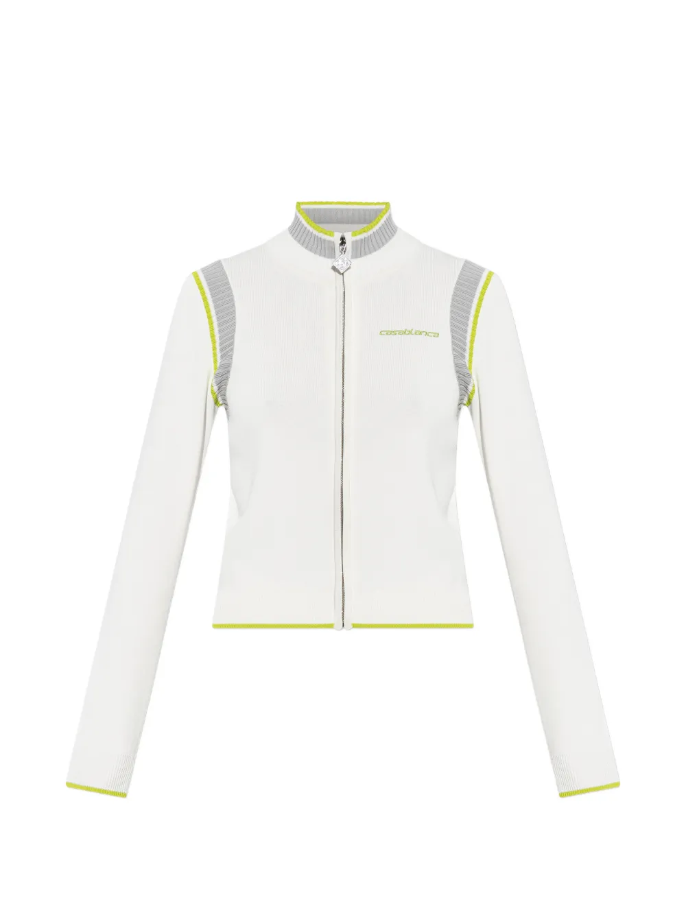 Кардиган на молнии Casablanca, белый
Кардиган на молнии Casablanca, белый