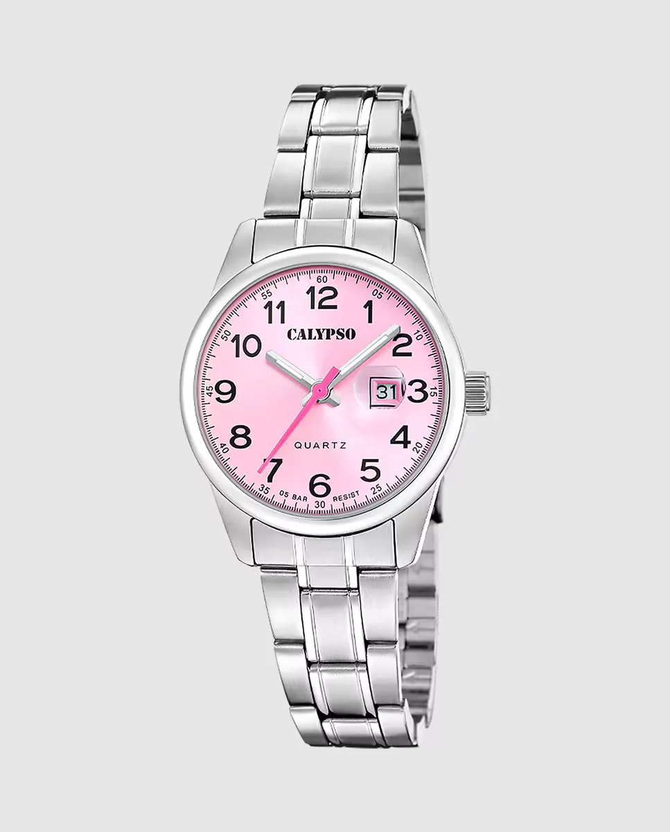 K5873/2 Базовые женские часы из серебристой стали Calypso, серебрянный
K5873/2 Базовые женские часы из серебристой стали Calypso, серебрянный