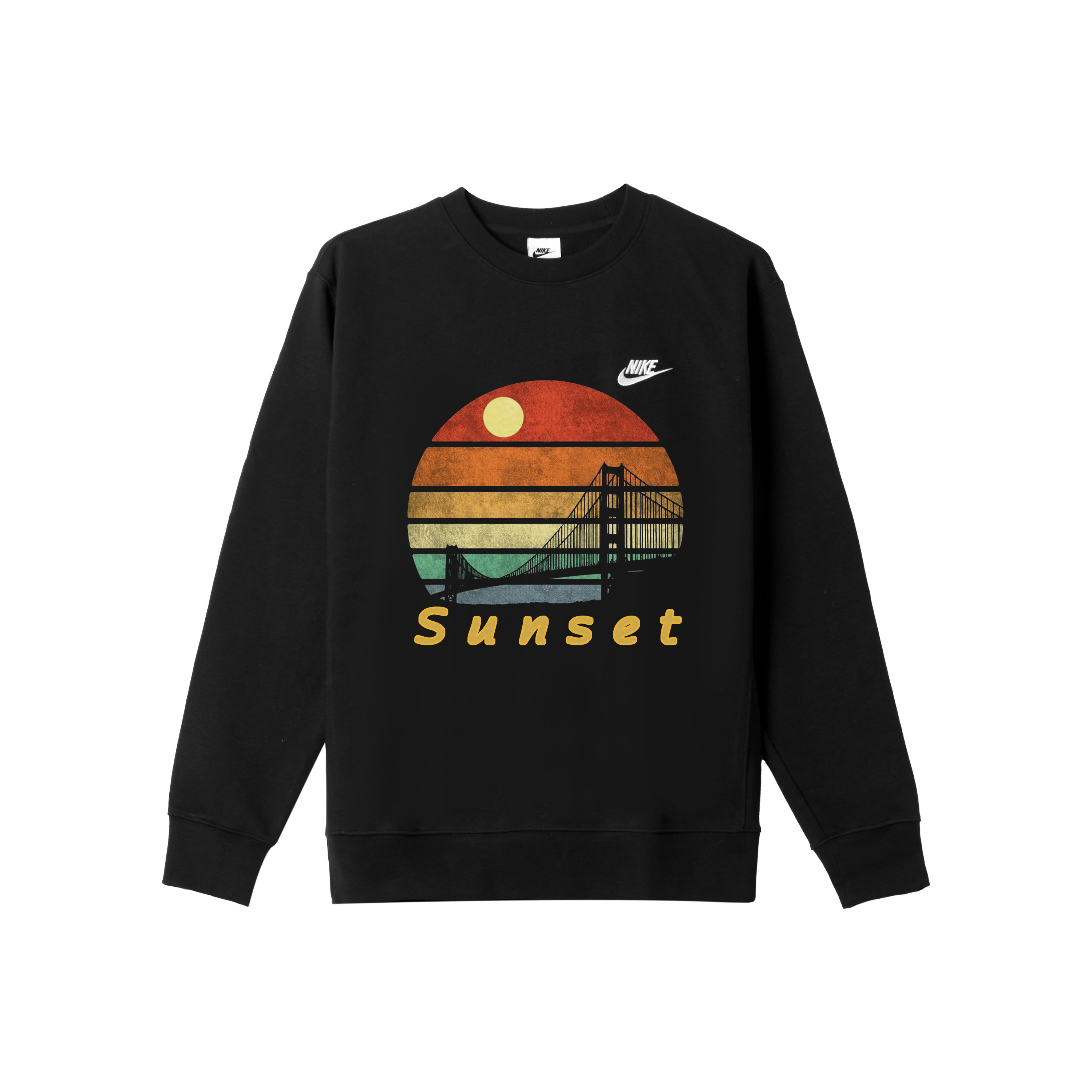 Спортивный свитшот мужской Nike, черный
Спортивный свитшот мужской Nike, черный