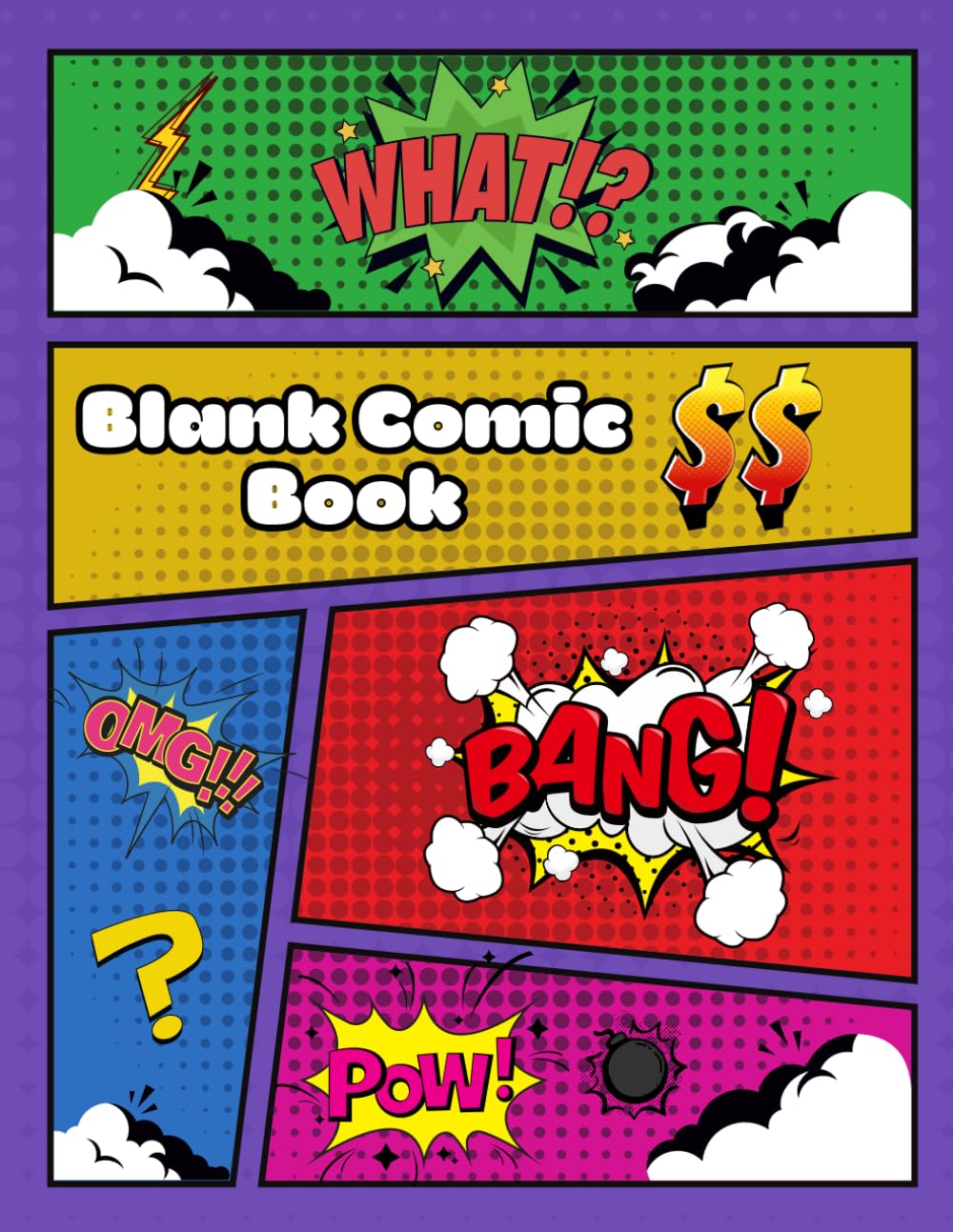 Blank Comic Book: Templates (Independently published)
Blank Comic Book: Templates (Independently published)