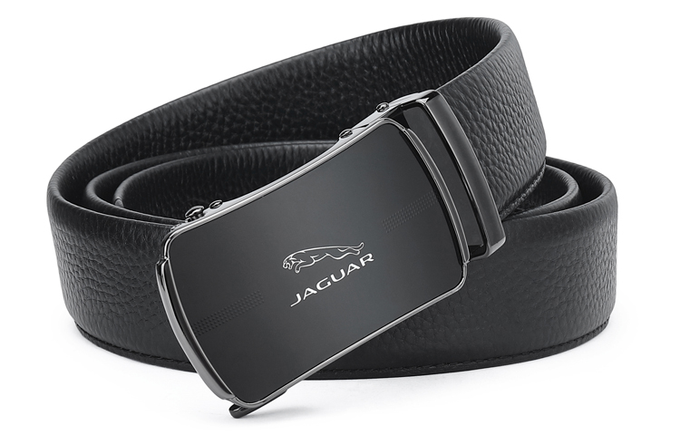 JAGUAR Кожаный мужской ремень черный, Black 
JAGUAR Кожаный мужской ремень черный, Black