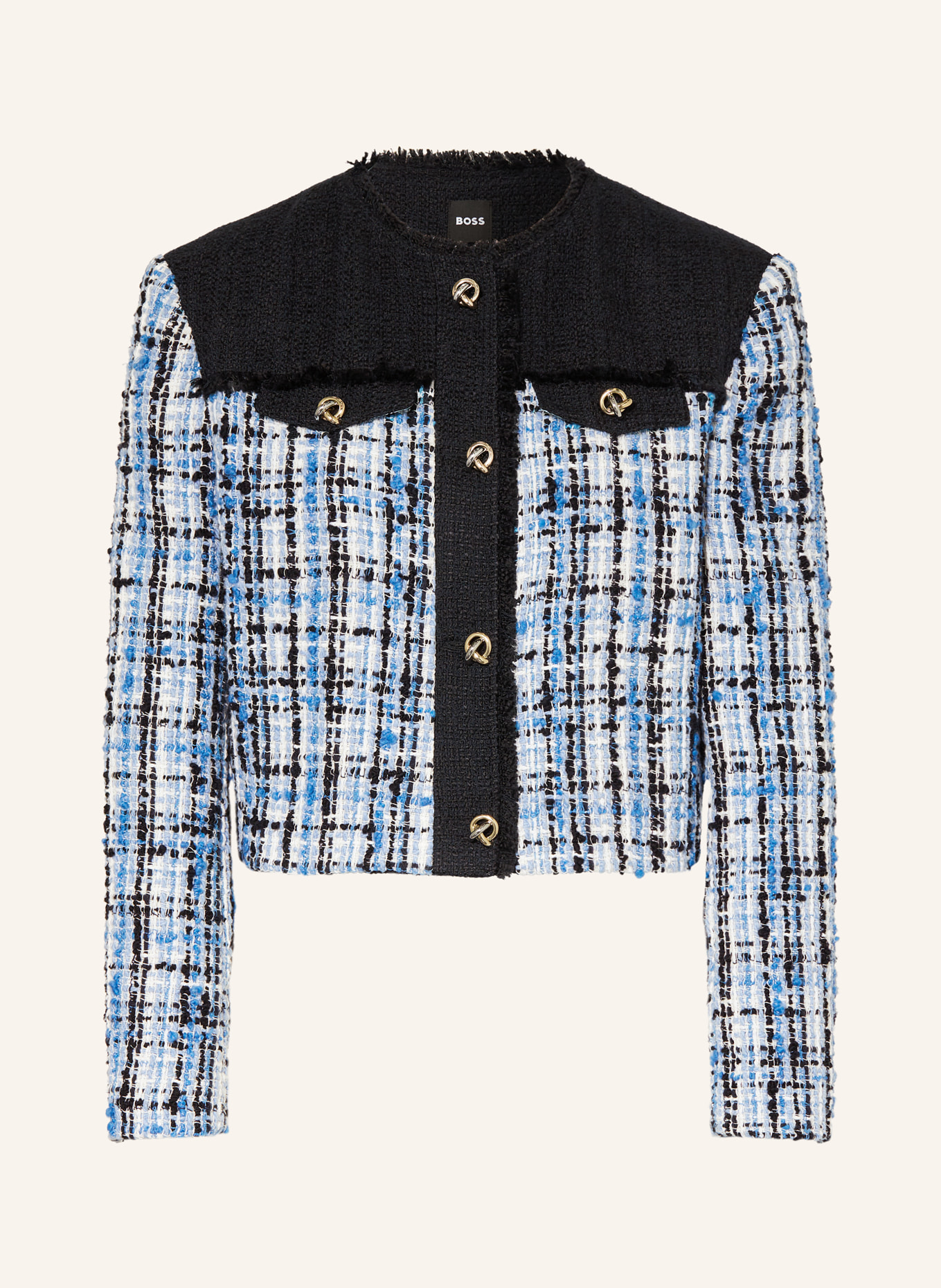 Твидовый пиджак josola Boss, мультиколор
Твидовый пиджак josola Boss, мультиколор