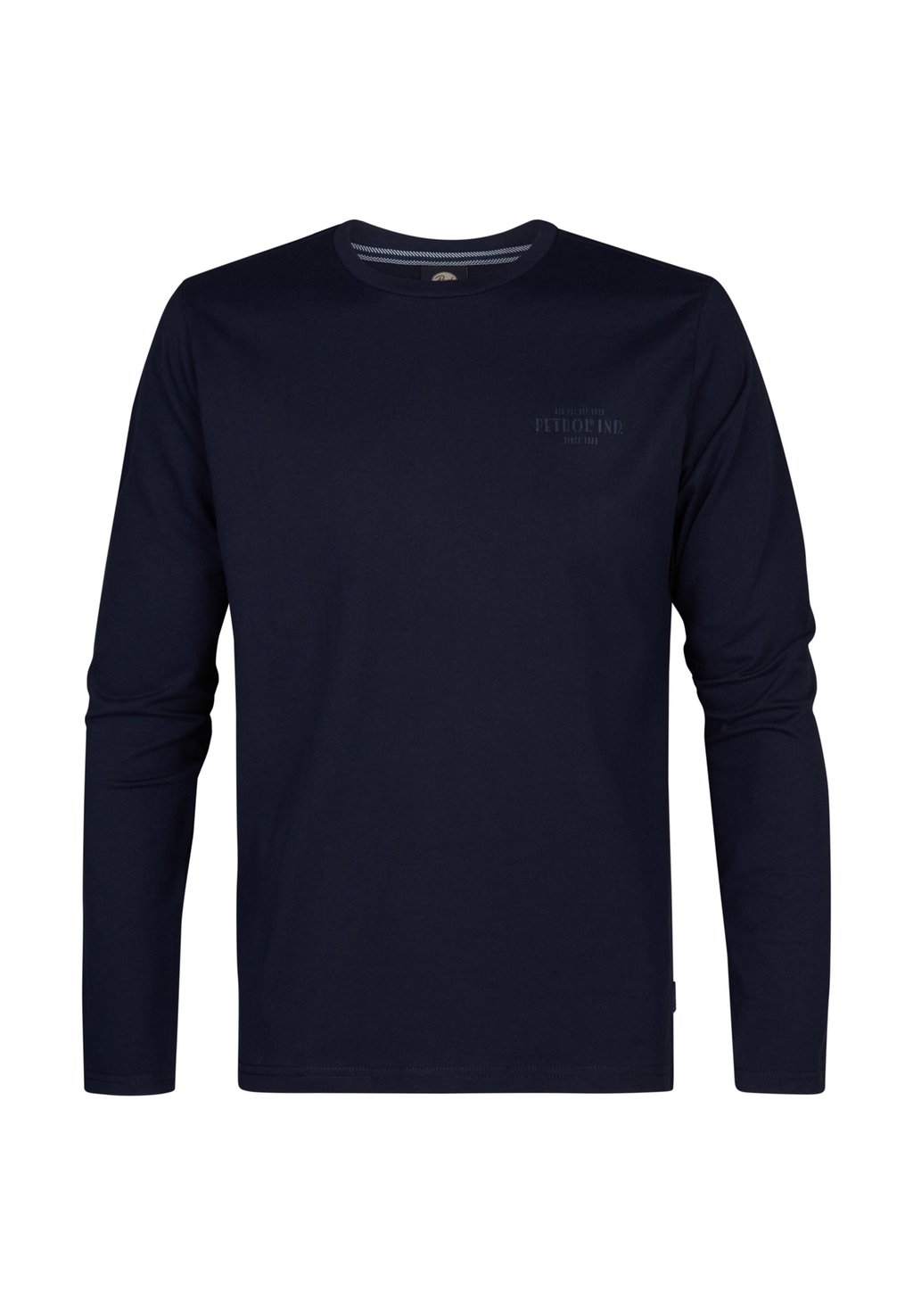 Лонгслив LOGO LONG-SLEEVED DOLPHINPARK Petrol Industries, темно-синий 
Лонгслив LOGO LONG-SLEEVED DOLPHINPARK Petrol Industries, темно-синий