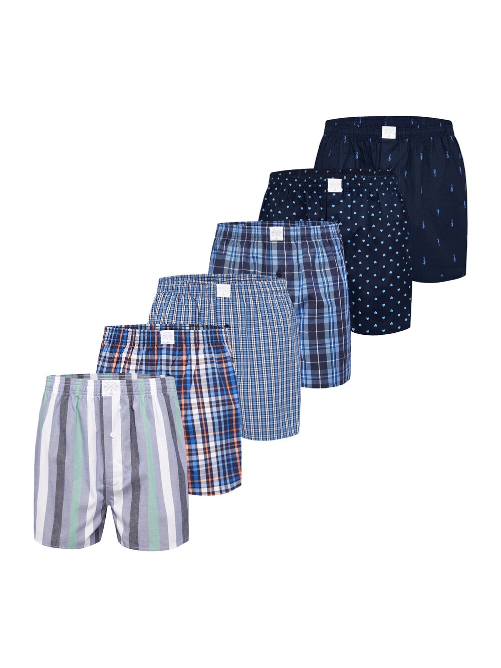 Трусы боксеры MG-1 Classics, смешанные цвета
Трусы боксеры MG-1 Classics, смешанные цвета