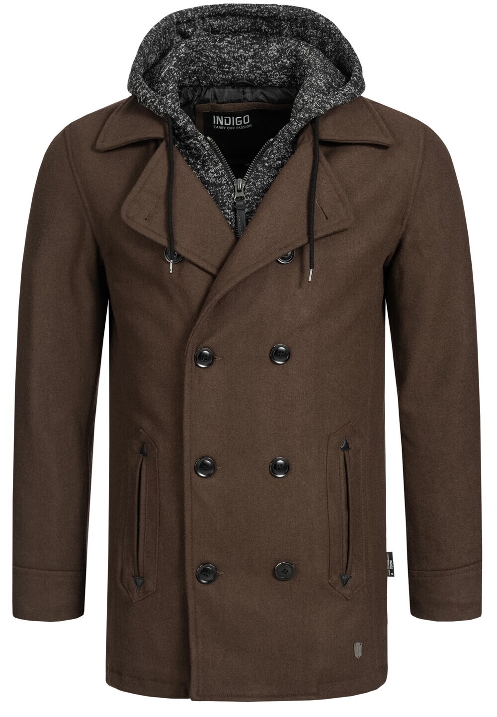 Межсезонное пальто INDICODE JEANS Cliff Jacke, сепия
Межсезонное пальто INDICODE JEANS Cliff Jacke, сепия