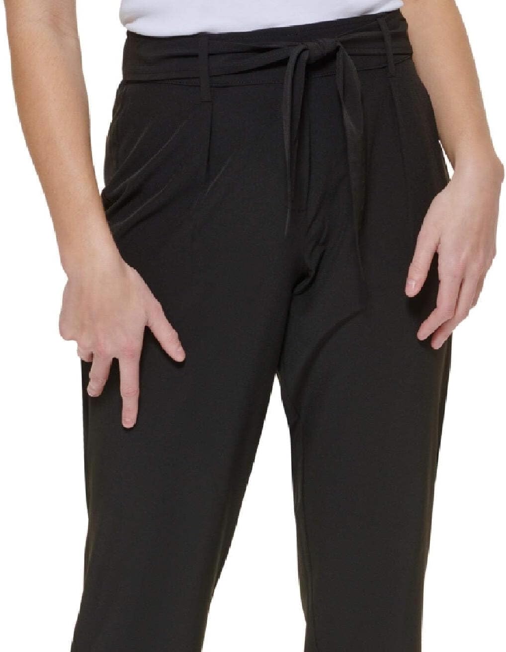 Брюки Calvin Klein с завязкой на талии, Black
Брюки Calvin Klein с завязкой на талии, Black