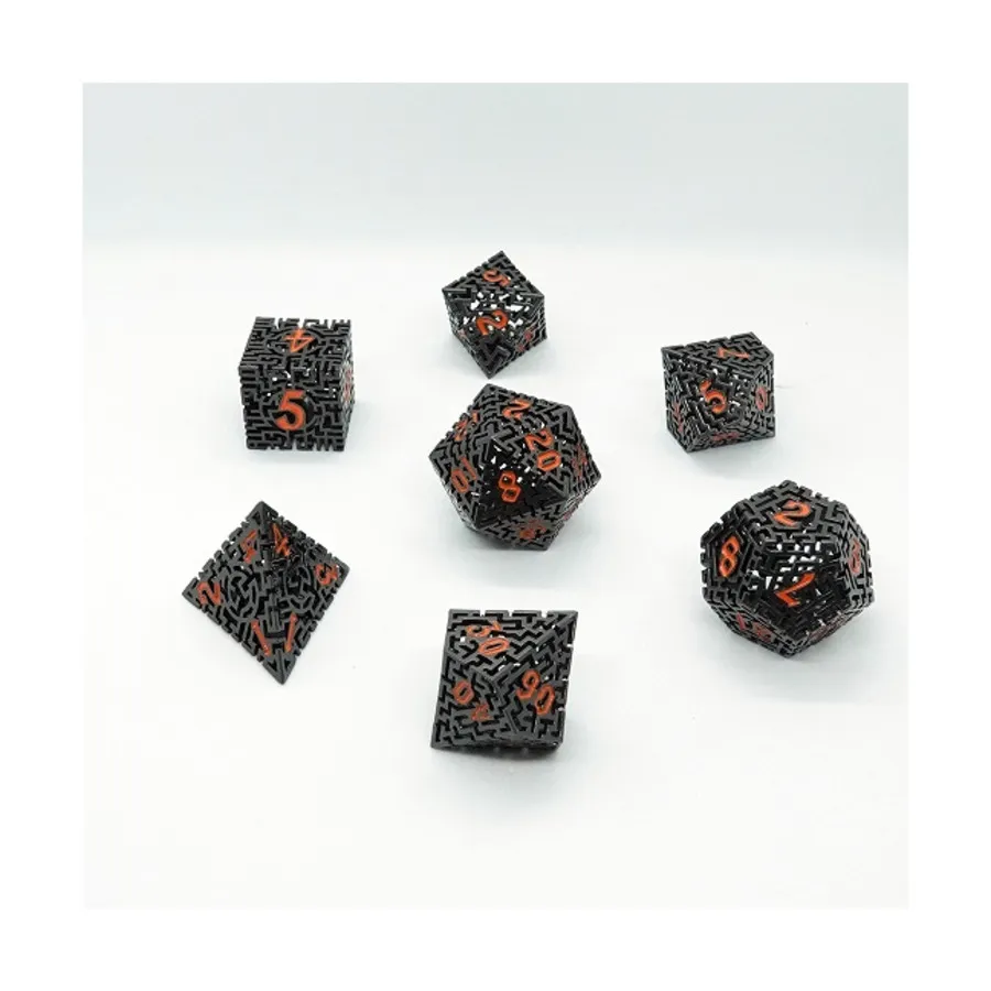 Полый лабиринт набора поли металла (7), Metal Dice (Chronicle Cards)
Полый лабиринт набора поли металла (7), Metal Dice (Chronicle Cards)