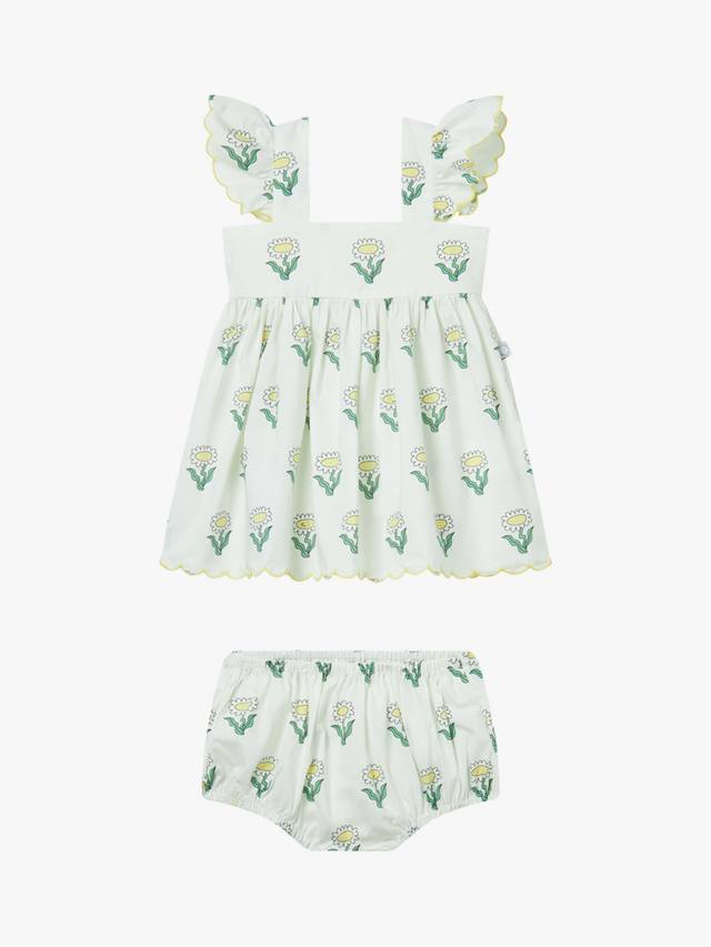 Комплект детских хлопчатобумажных поплиновых платьев и шаровар Stella McCartney Kids, цвет Natural Cream
Комплект детских хлопчатобумажных поплиновых платьев и шаровар Stella McCartney Kids, цвет Natural Cream