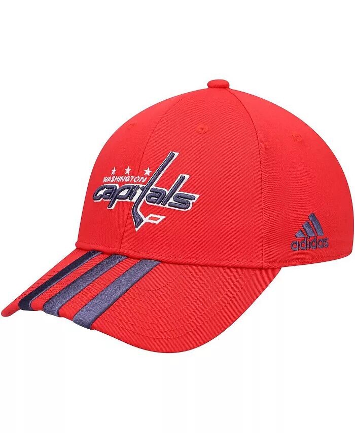 Мужская красная регулируемая кепка с тремя полосками в раздевалке Washington Capitals Adidas, красный
Мужская красная регулируемая кепка с тремя полосками в раздевалке Washington Capitals Adidas, красный