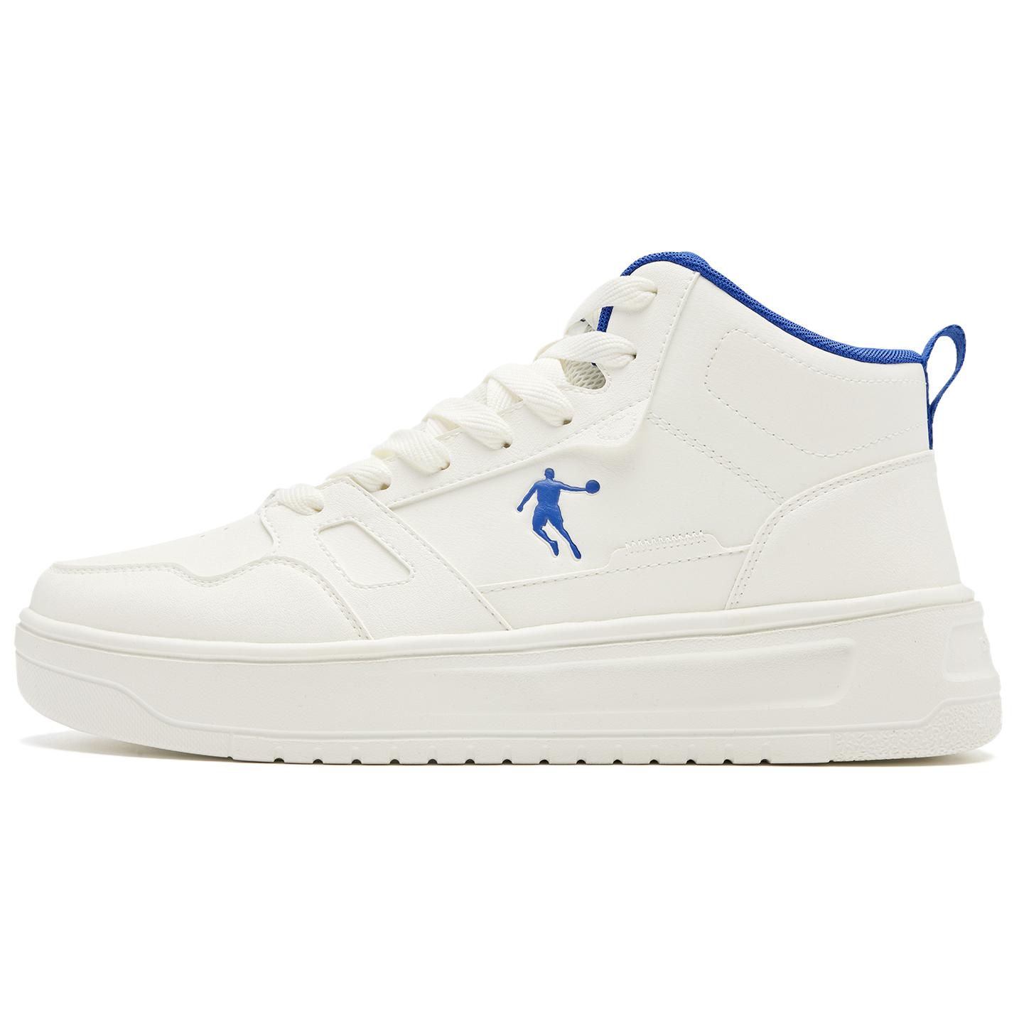 QIAODAN Высокие, устойчивые к истиранию, нескользящие, мужские, кроссовки цвета слоновой кости, белый, лунно-голубой
QIAODAN Высокие, устойчивые к истиранию, нескользящие, мужские, кроссовки цвета слоновой кости, белый, лунно-голубой