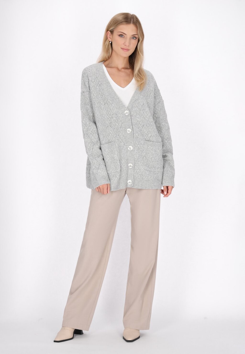 Кардиган DreiMaster, серый
Кардиган DreiMaster, серый