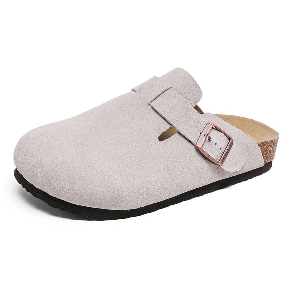 MADALLO Унисекс белые противоскользящие тапочки с закрытым носком, цвет White
MADALLO Унисекс белые противоскользящие тапочки с закрытым носком, цвет White