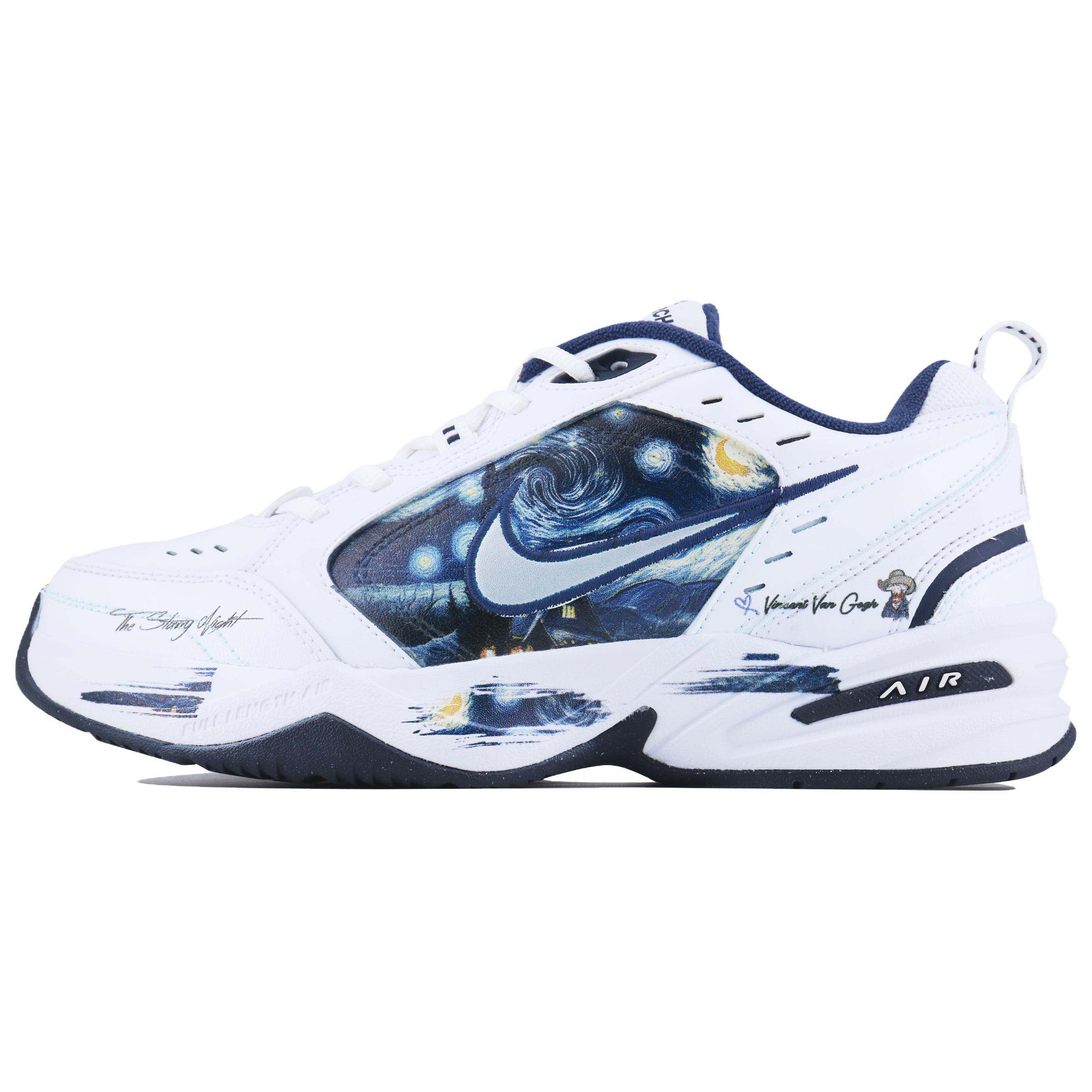 Nike Кроссовки Air Monarch 4 White Navy Starry Night CNY Low top Chunky Unisex White Blue
Nike Кроссовки Air Monarch 4 White Navy Starry Night CNY Low top Chunky Unisex White Blue