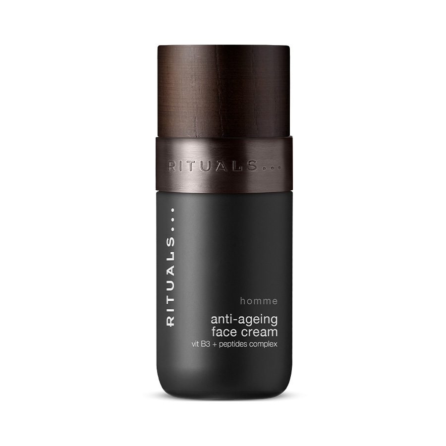 Энергетический и разглаживающий крем для лица для мужчин the ritual of homme anti-ageing face cream Rituals, 50 мл
Энергетический и разглаживающий крем для лица для мужчин the ritual of homme anti-ageing face cream Rituals, 50 мл