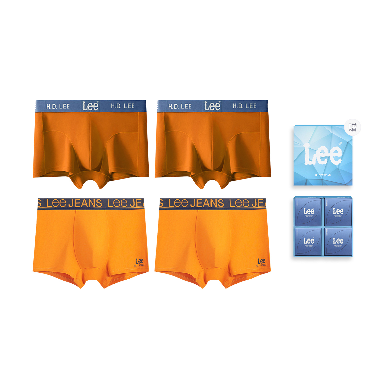 Lee Sunset 5.0 подарочный набор мужского белья 4 шт
Lee Sunset 5.0 подарочный набор мужского белья 4 шт