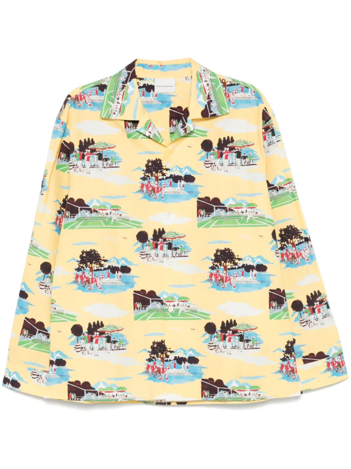 Рубашка Drôle De Monsieur Country Club, желтый
Рубашка Drôle De Monsieur Country Club, желтый