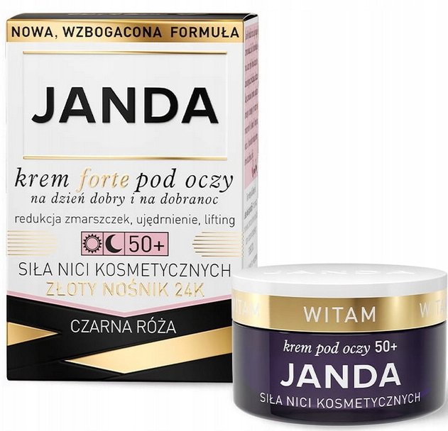 JANDA, Forte eye cream 50+ DAY/NIGHT, 15 мл
JANDA, Forte eye cream 50+ DAY/NIGHT, 15 мл