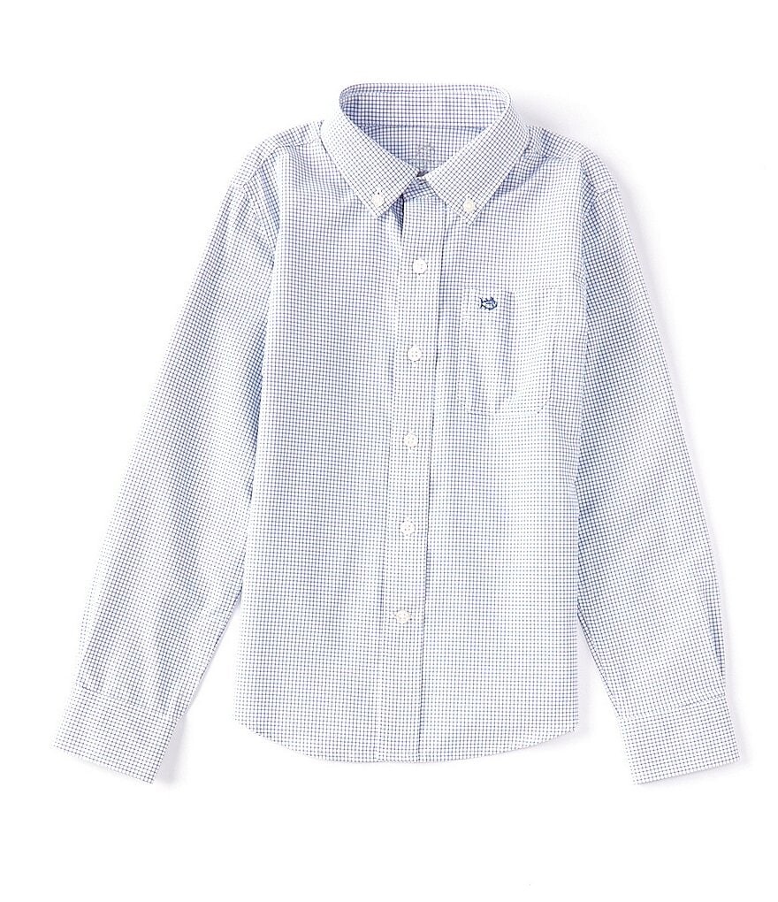 Спортивная рубашка Tattersall с длинными рукавами и длинными рукавами Southern Tide для маленьких/больших мальчиков 4–16 лет, синий
Спортивная рубашка Tattersall с длинными рукавами и длинными рукавами Southern Tide для маленьких/больших мальчиков 4–16 лет, синий