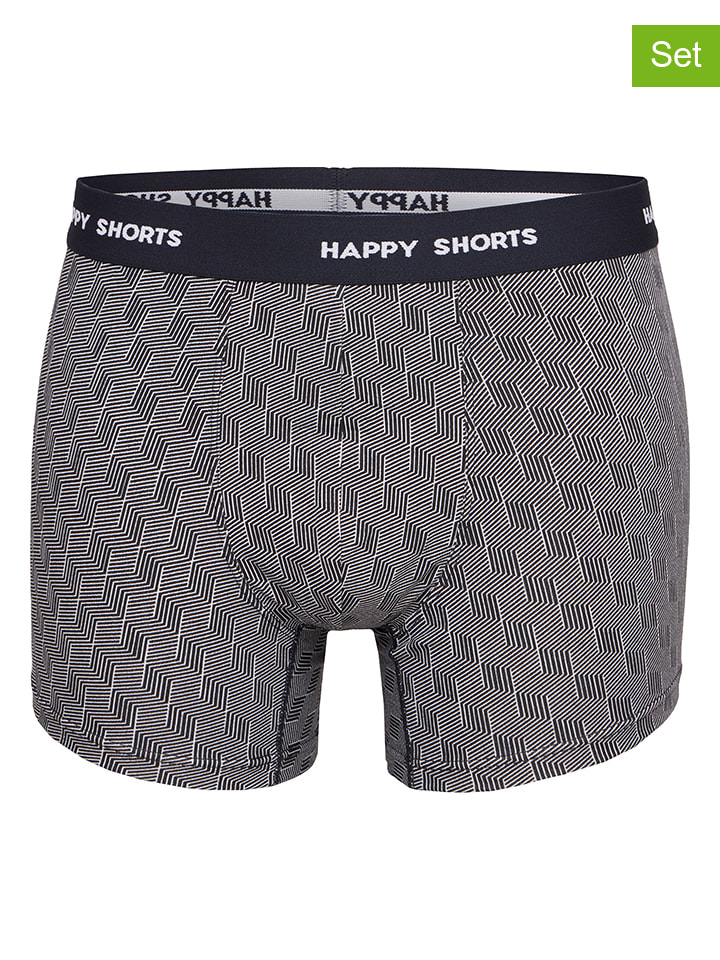Happy Shorts Комплект из 2 штук: боксерские шорты серого/черного цвета
Happy Shorts Комплект из 2 штук: боксерские шорты серого/черного цвета