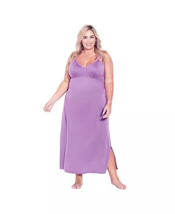 Платье макси с кружевной отделкой больших размеров AVENUE, фиолетовый
Платье макси с кружевной отделкой больших размеров AVENUE, фиолетовый