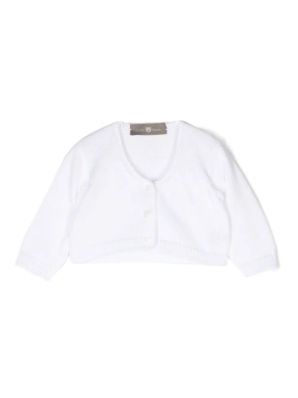 Кардиган с V-образным вырезом Little Bear, белый
Кардиган с V-образным вырезом Little Bear, белый
