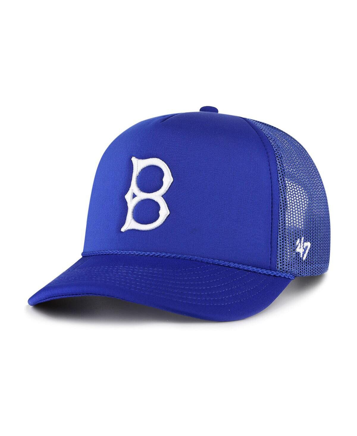 Мужская регулируемая шапка с логотипом Royal Brooklyn Dodgers Cooperstown Collection Trucker '47 Brand
Мужская регулируемая шапка с логотипом Royal Brooklyn Dodgers Cooperstown Collection Trucker '47 Brand