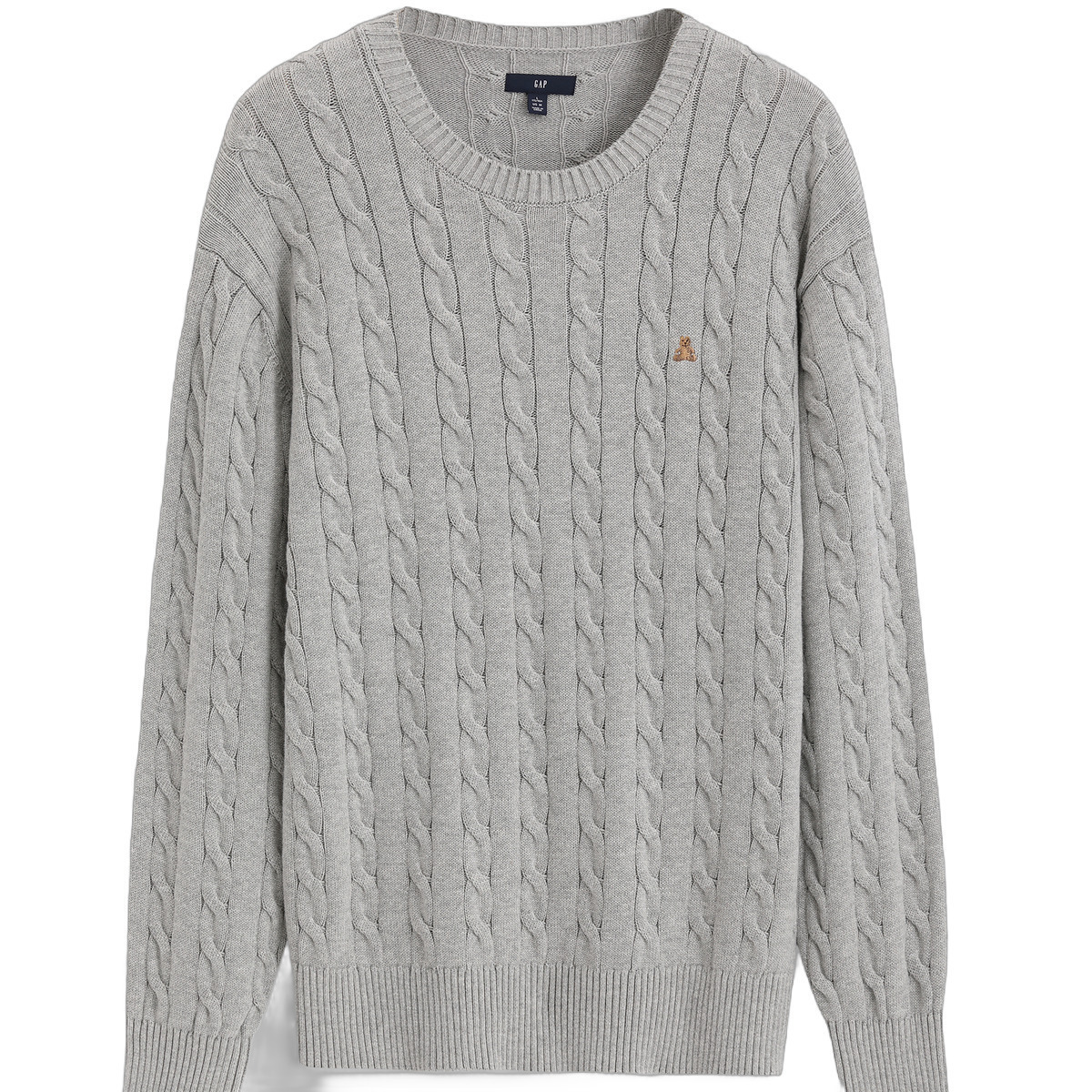 Джемпер Fall And Winter Knitwear Men's GAP, серый
Джемпер Fall And Winter Knitwear Men's GAP, серый