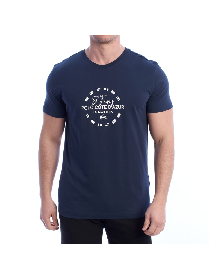 Рубашка синего цвета La Martina
Рубашка синего цвета La Martina