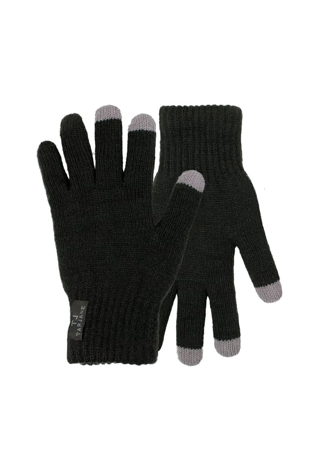 Вязаные перчатки на ощупь Tarjane, черный
Вязаные перчатки на ощупь Tarjane, черный