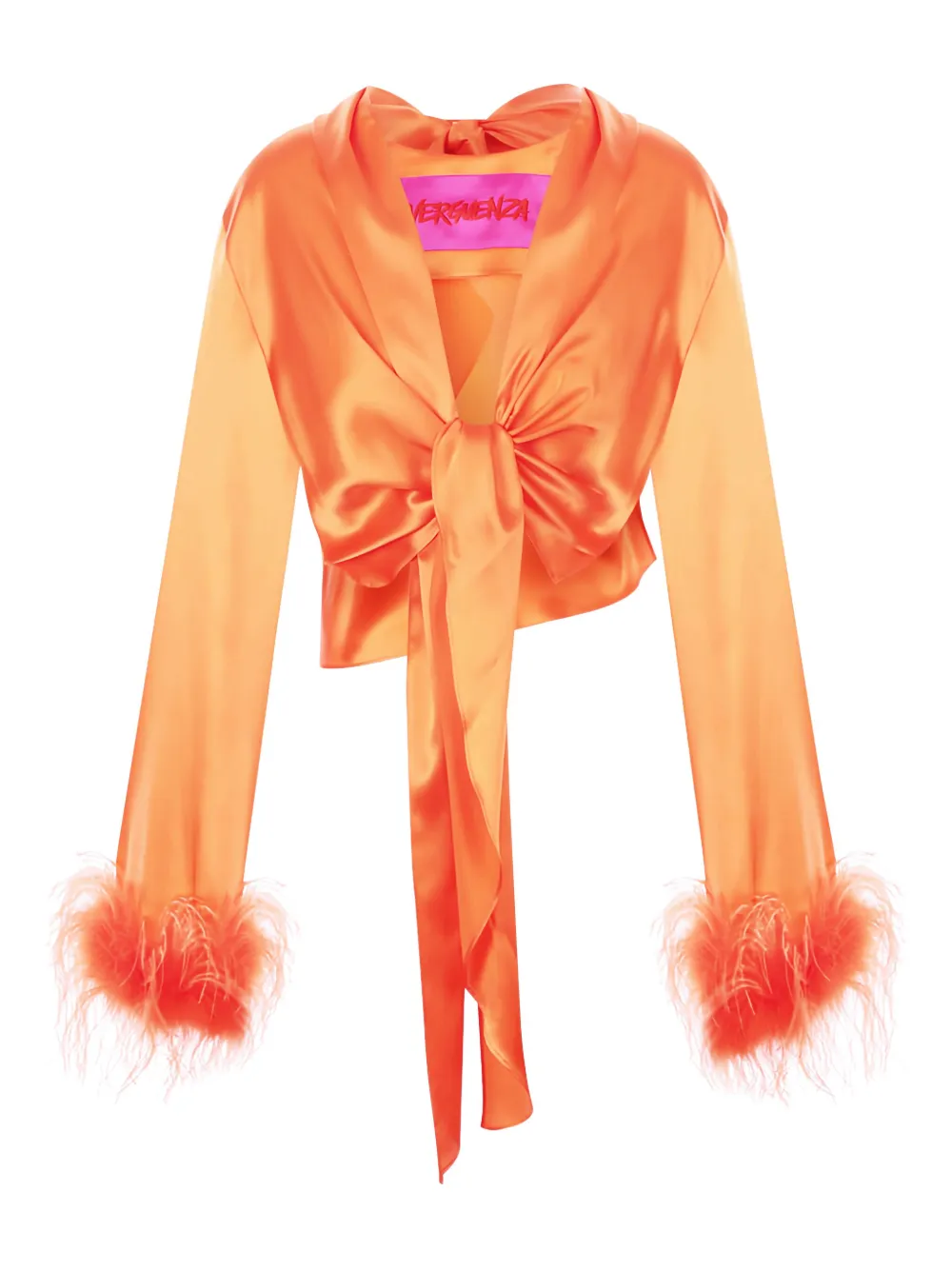 Рубашка с перьями Verguenza, оранжевый
Рубашка с перьями Verguenza, оранжевый