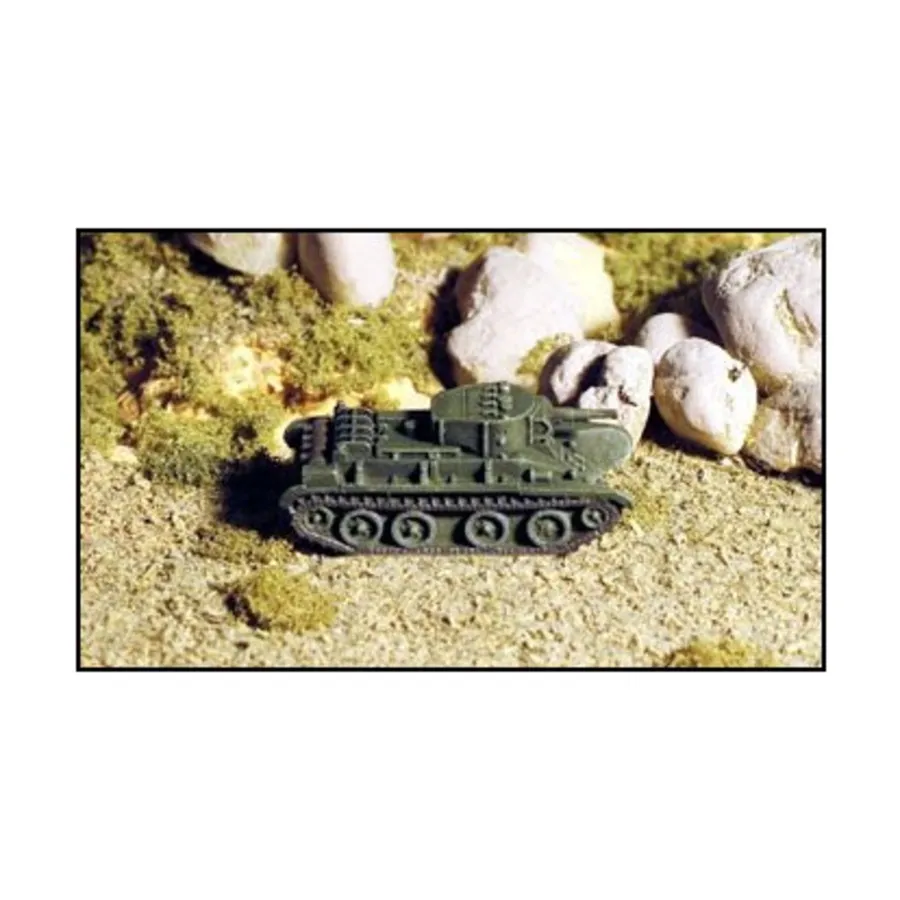 Танк БТ-5, WWII Micro Armour - Russia - Tanks (1:285)
Танк БТ-5, WWII Micro Armour - Russia - Tanks (1:285)