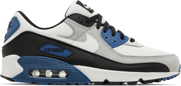 Кроссовки Air Max 90 'Black Teal Blue', серый 
Кроссовки Air Max 90 'Black Teal Blue', серый