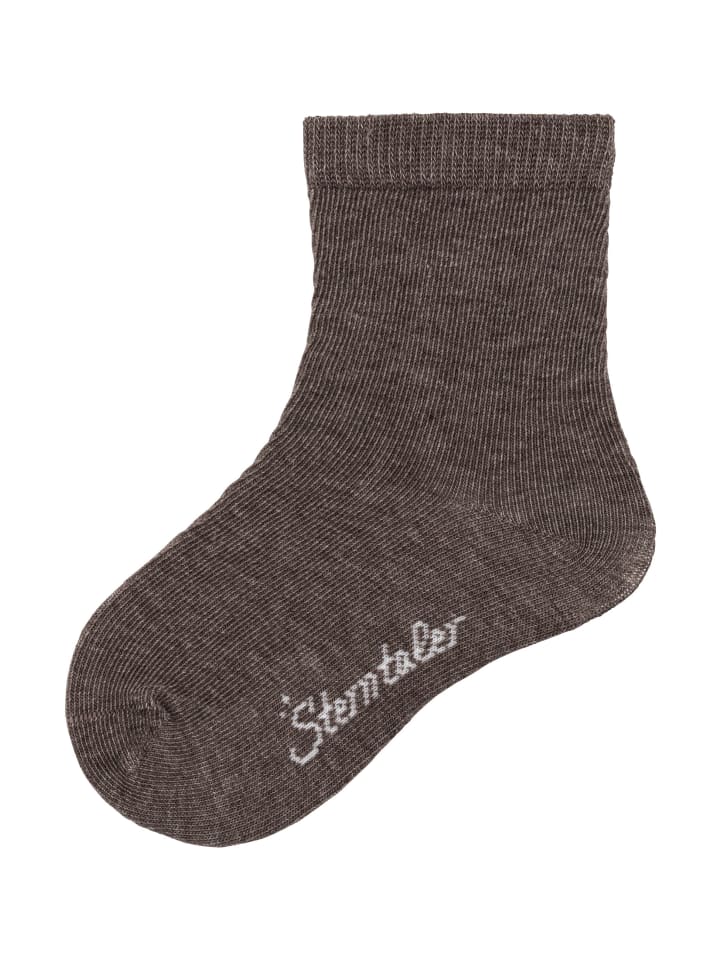 Sterntaler Шерстяные носки коричневого меланжевого цвета
Sterntaler Шерстяные носки коричневого меланжевого цвета