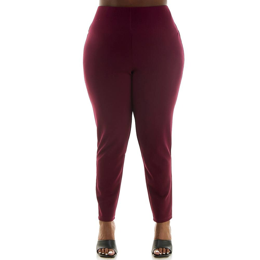 Брюки из высокотехнологичного крепа больших размеров Nina Leonard, цвет Deep Wine
Брюки из высокотехнологичного крепа больших размеров Nina Leonard, цвет Deep Wine