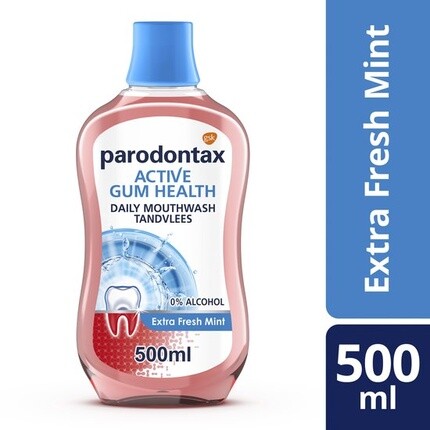 Ополаскиватель для полости рта Daily Care Extra Fresh для здоровья десен 500 мл, Parodontax
Ополаскиватель для полости рта Daily Care Extra Fresh для здоровья десен 500 мл, Parodontax