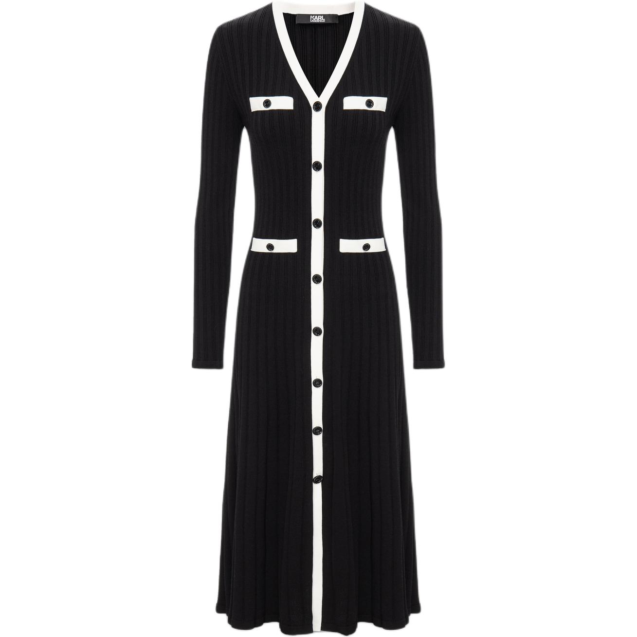 KARL LAGERFELD SS26 платье с длинными рукавами женское KARL LAGERFELD / Karl Lagerfeld Jeans, черный
KARL LAGERFELD SS26 платье с длинными рукавами женское KARL LAGERFELD / Karl Lagerfeld Jeans, черный