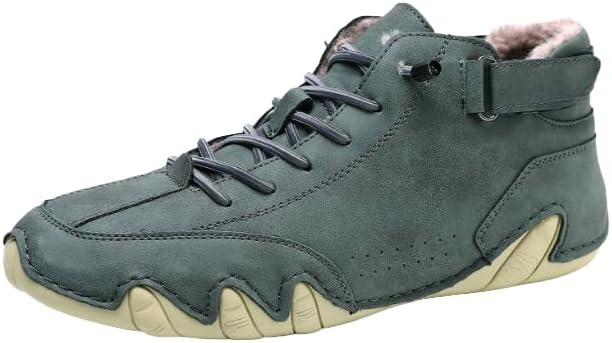 Мужские замшевые ботинки Hhhchpm - легкие высокие кеды без шнуровки для ходьбы, ручной работы, повседневная обувь для активного отдыха и походов, зеленый
Мужские замшевые ботинки Hhhchpm - легкие высокие кеды без шнуровки для ходьбы, ручной работы, повседневная обувь для активного отдыха и походов, зеленый