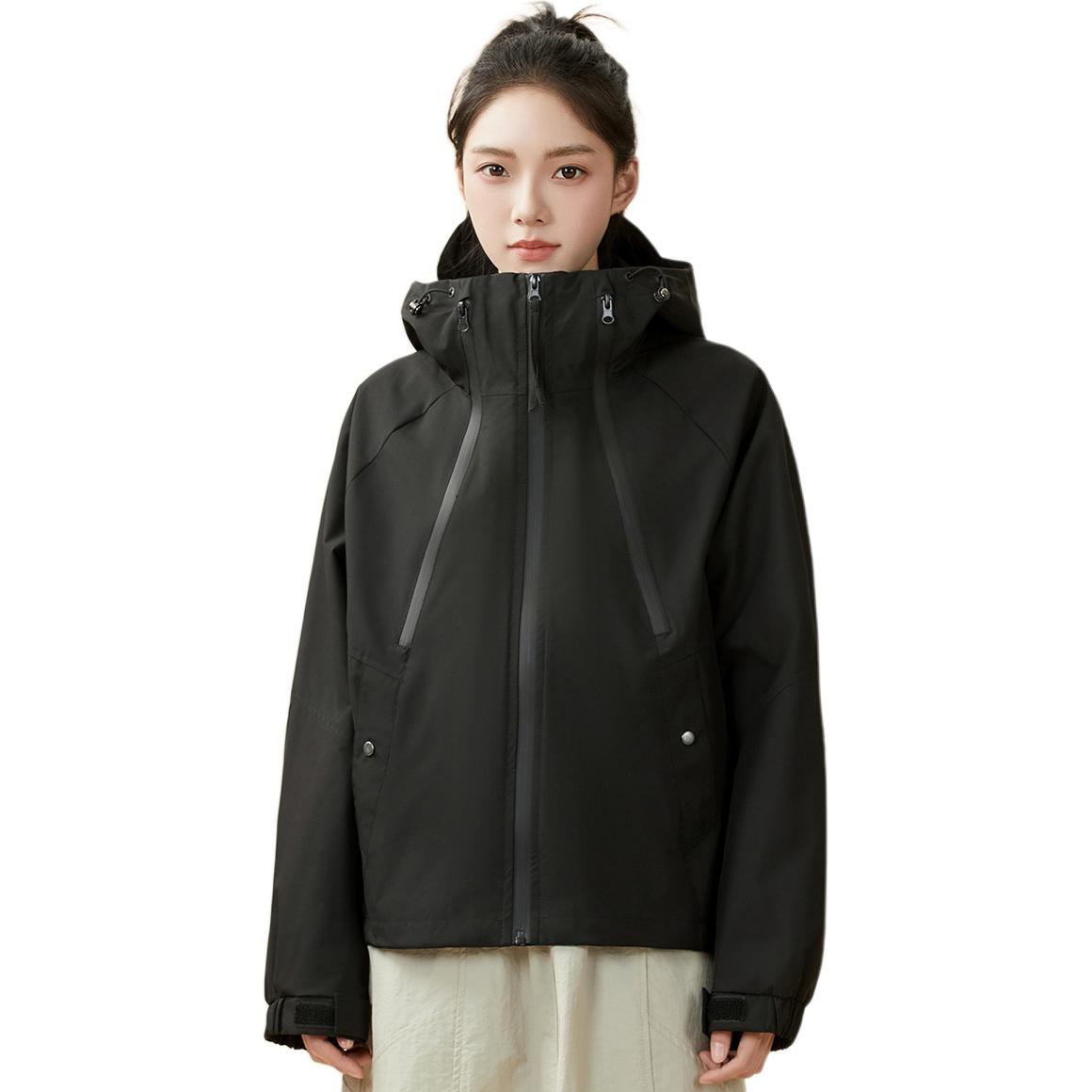 361° Куртка женская Super Black с капюшоном Moderate Others
361° Куртка женская Super Black с капюшоном Moderate Others