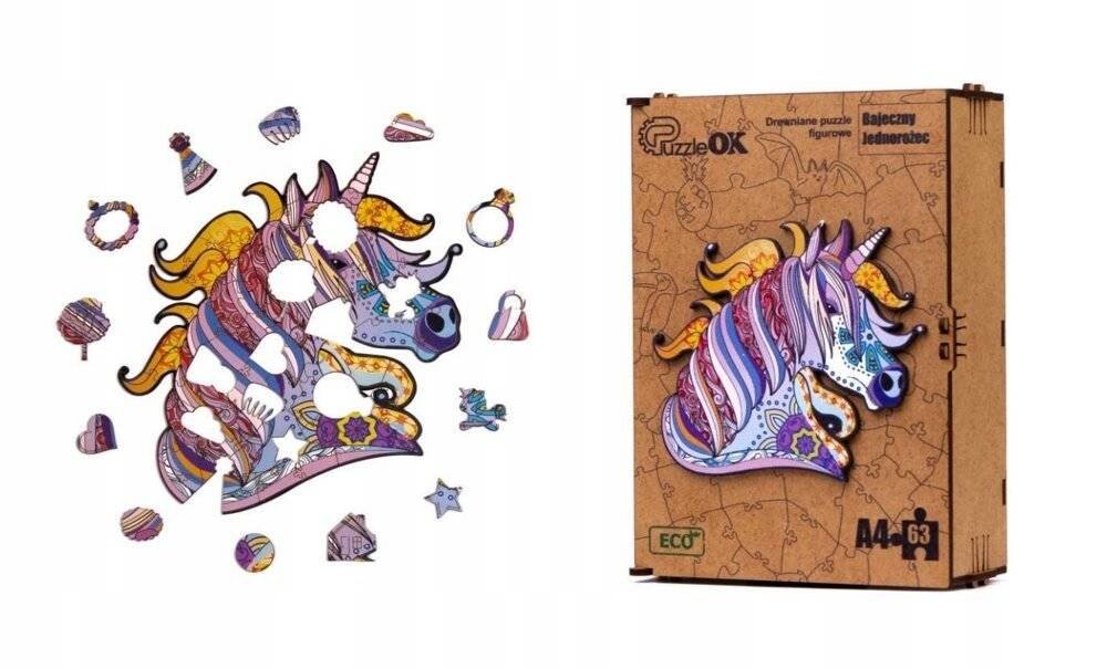 Пазл деревянный ЭКО 63 Сказочный Единорог А4 PuzA4-00707 Inna marka
Пазл деревянный ЭКО 63 Сказочный Единорог А4 PuzA4-00707 Inna marka