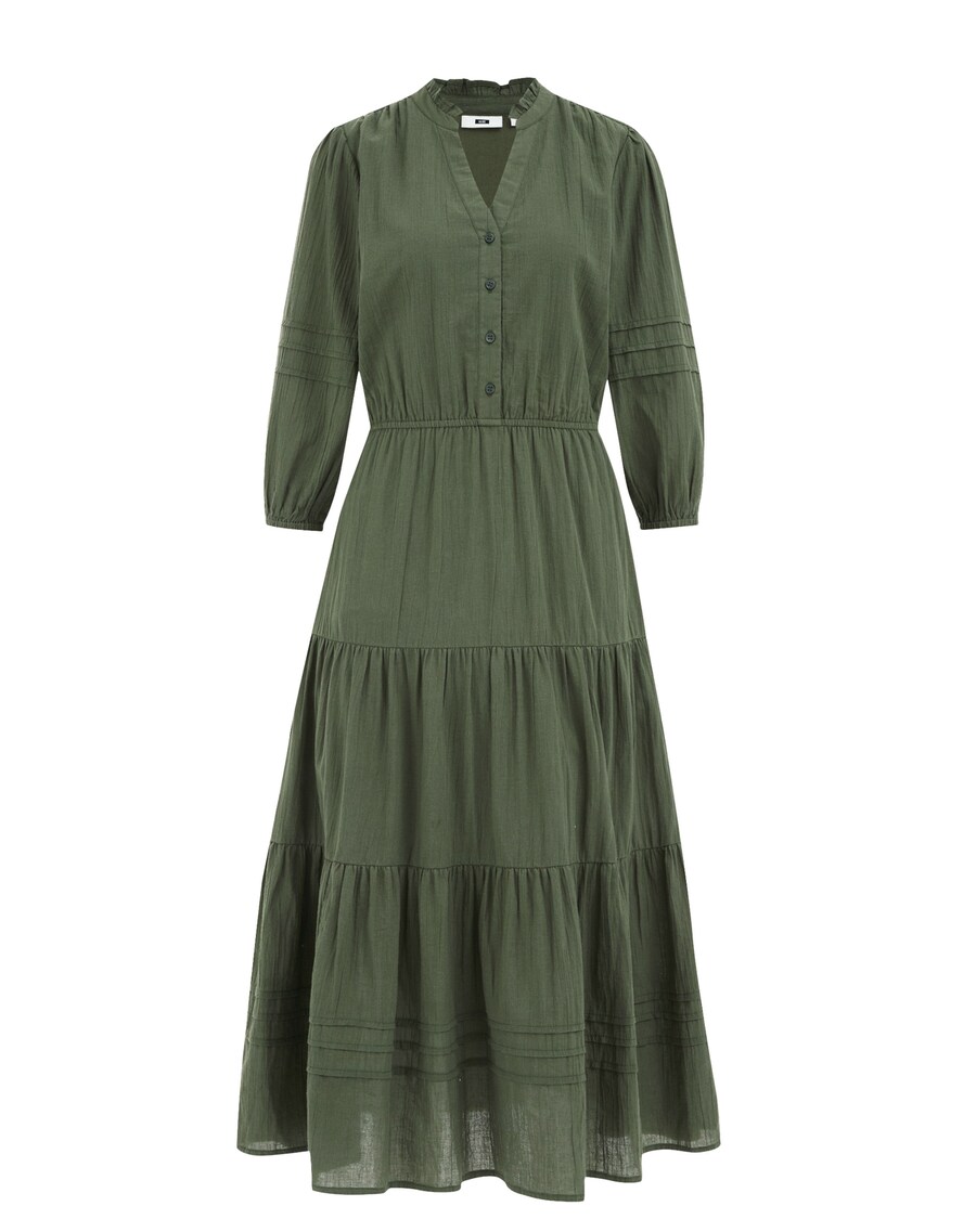 Платье-рубашка WE Fashion, зеленый
Платье-рубашка WE Fashion, зеленый