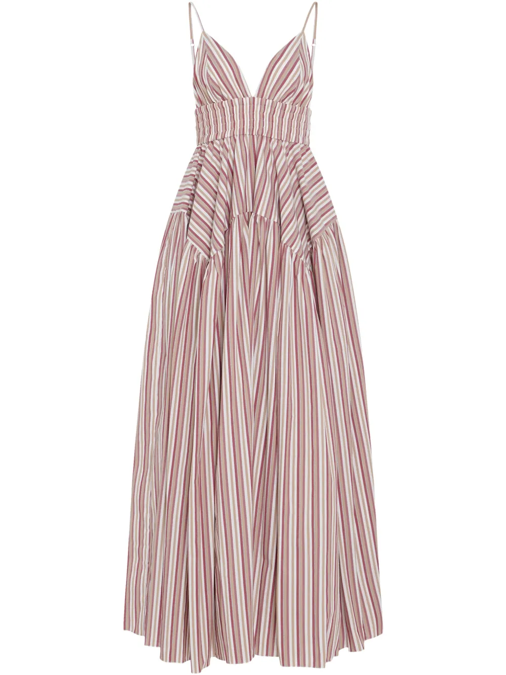 Платье со сборками и баской Rosetta Getty, красный
Платье со сборками и баской Rosetta Getty, красный