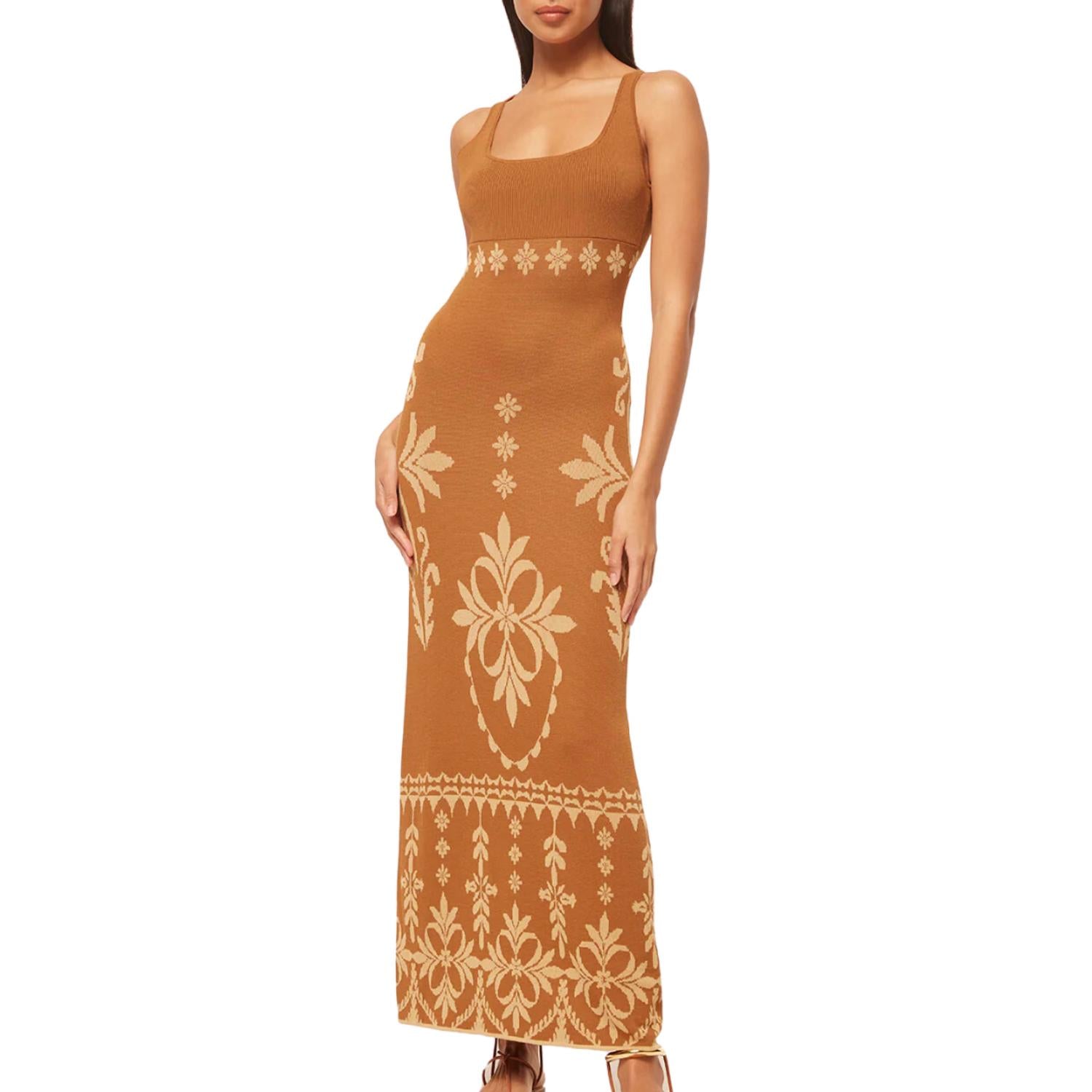 Платье Kalil в коричневом цветочном принте Flora Santiago Misa Los Angeles
Платье Kalil в коричневом цветочном принте Flora Santiago Misa Los Angeles