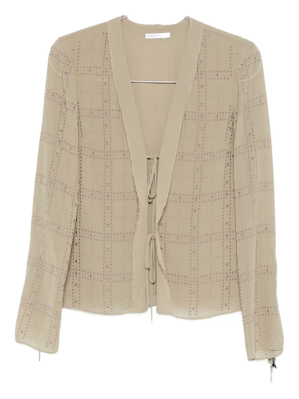 Топ с заклёпками Patrizia Pepe, зеленый
Топ с заклёпками Patrizia Pepe, зеленый