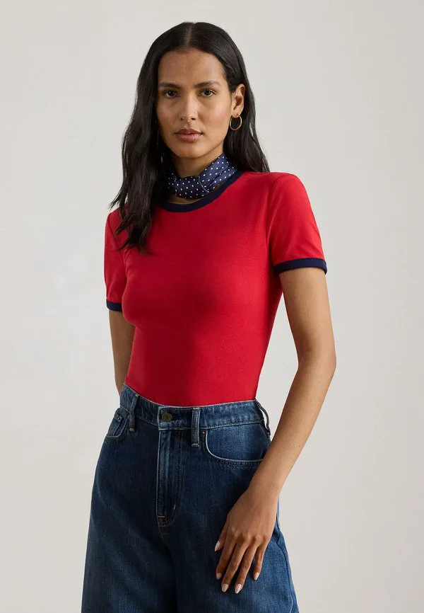 Двухцветная футболка из эластичного хлопка, базовая футболка Lauren Ralph Lauren, Cruise Red/Refined Navy, Красный, Двухцветная футболка из эластичного хлопка, базовая футболка Lauren Ralph Lauren, Cruise Red/Refined Navy
Двухцветная футболка из эластичного хлопка, базовая футболка Lauren Ralph Lauren, Cruise Red/Refined Navy, Красный, Двухцветная футболка из эластичного хлопка, базовая футболка Lauren Ralph Lauren, Cruise Red/Refined Navy