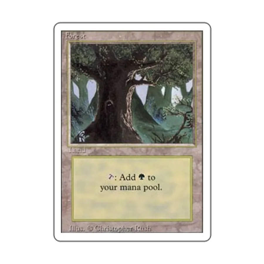 CCG Лес - Вер. 3 (С), MTG - 3rd Edition (Revised)
CCG Лес - Вер. 3 (С), MTG - 3rd Edition (Revised)