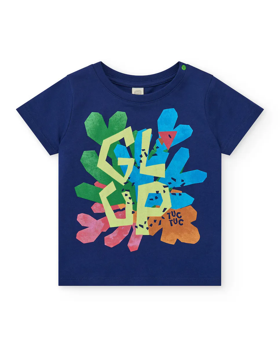 Футболка для мальчика синего цвета с рисунком спереди Tuc tuc, тёмно-синий
Футболка для мальчика синего цвета с рисунком спереди Tuc tuc, тёмно-синий