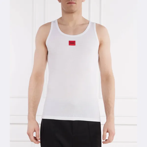 Майка стандартного кроя с краями Hugo, белый
Майка стандартного кроя с краями Hugo, белый