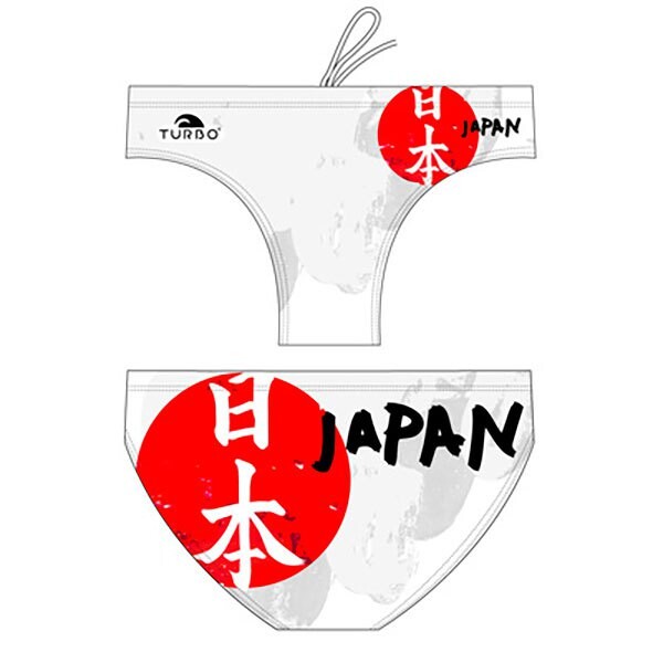 Плавки Turbo Japan Flag Waterpolo, белый
Плавки Turbo Japan Flag Waterpolo, белый