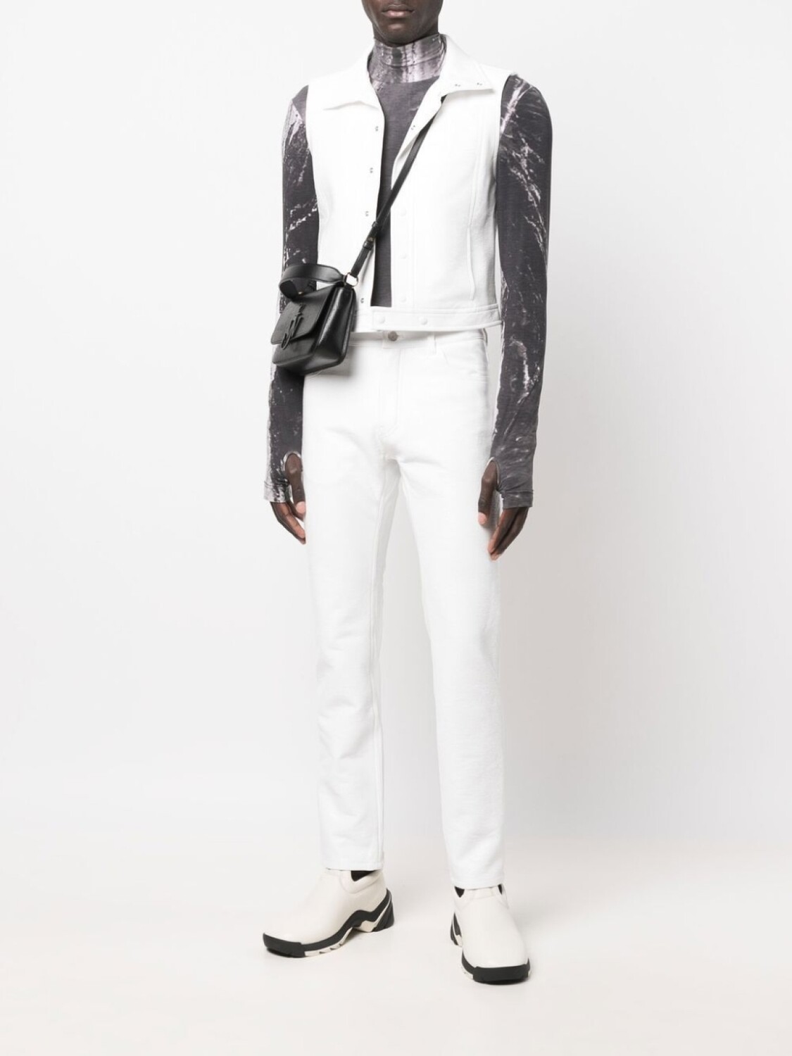 Courrèges брюки кроя слим, белый
Courrèges брюки кроя слим, белый