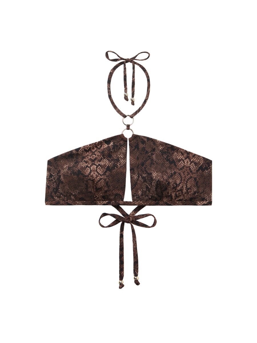 Верх бикини CALZEDONIA, темно-коричневый
Верх бикини CALZEDONIA, темно-коричневый